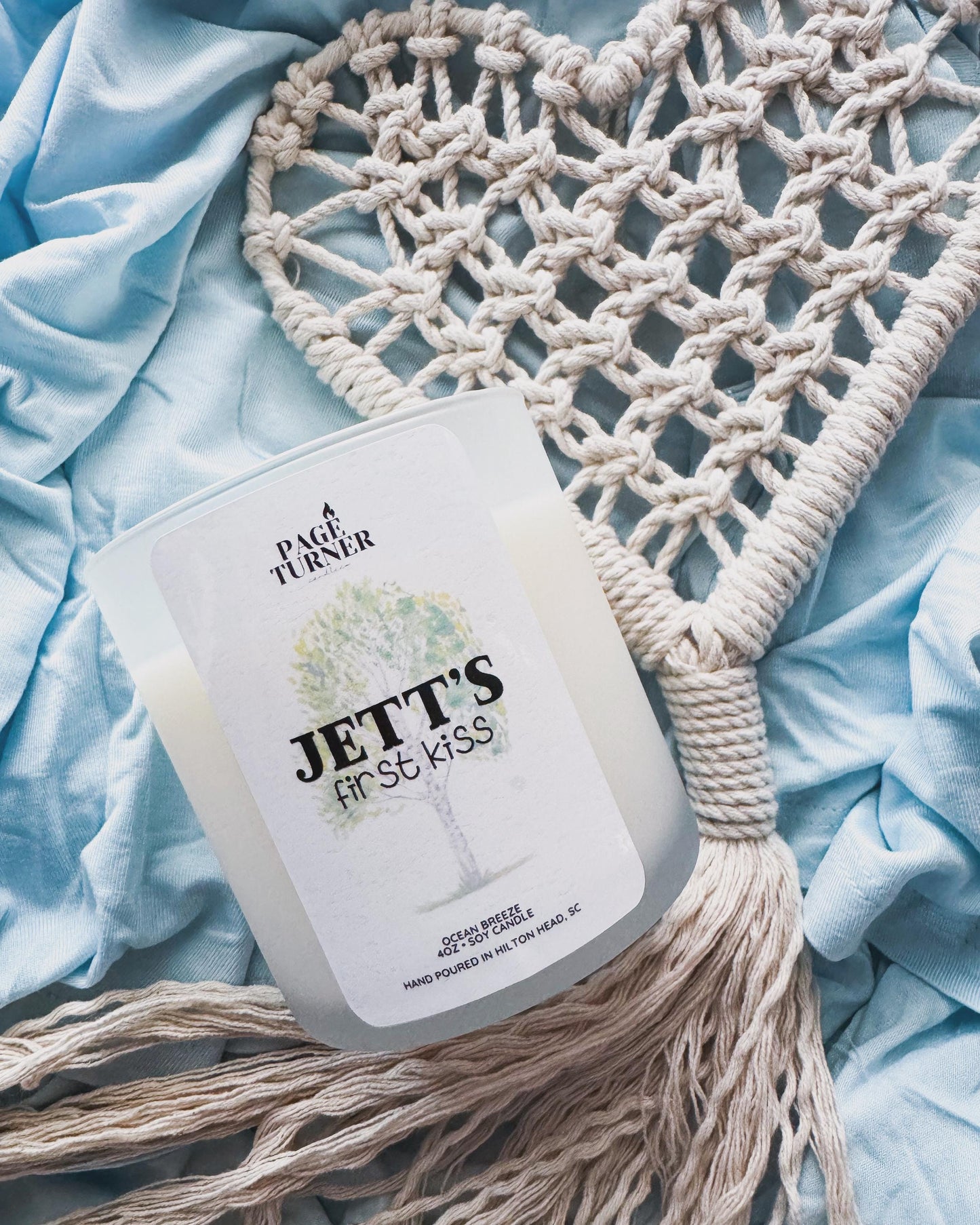 The Throwback Candle Collab, Boston Blizzard Series by C.L. Rose