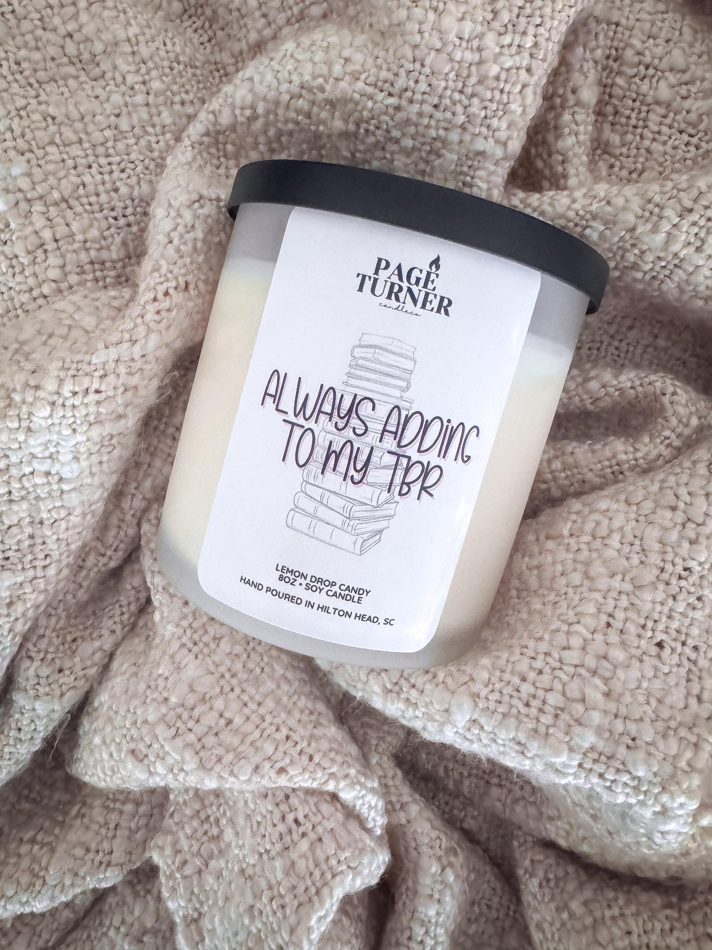 Always Adding to My TBR Candle