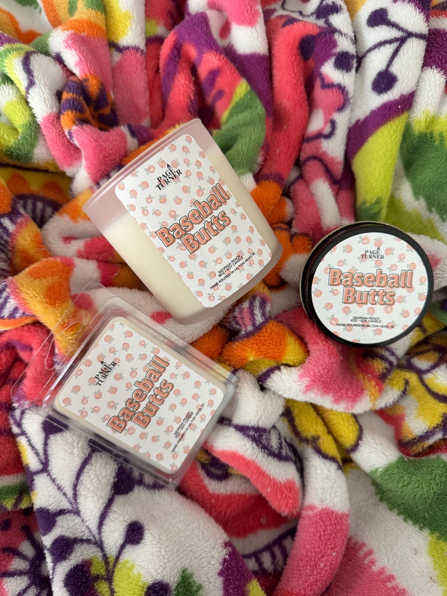 Baseball Butts Candle, Inspired by Book Boyfriends