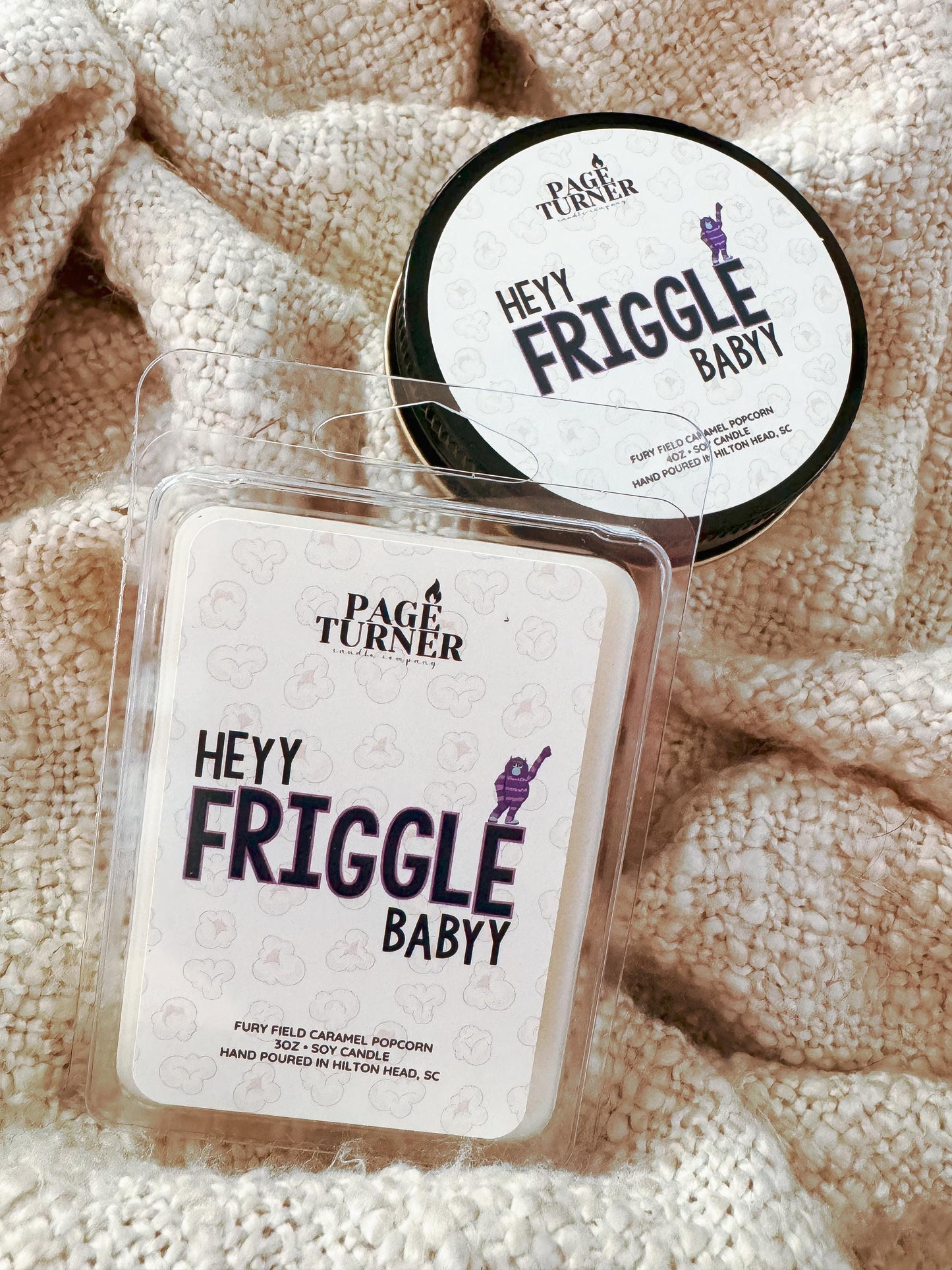 Friggle Baby, Daytona Fury Series Candle Inspired by CL Rose