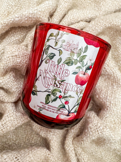 Almost Ravaged & Almost Rotten Candle Collab, Men Of Evercrisp Orchard Series By Abby Millsaps