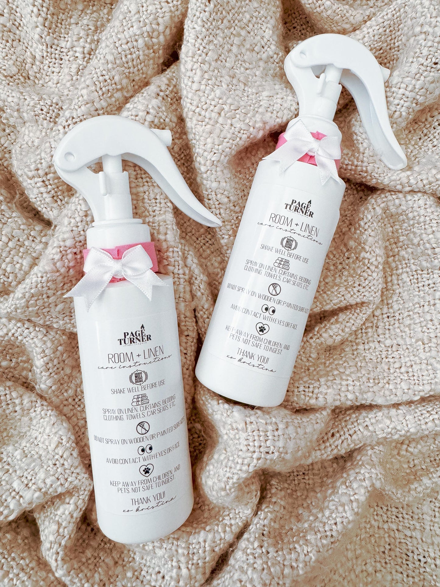 Ace's Sweets Room + Linen Spray, Collab with C.L. Rose