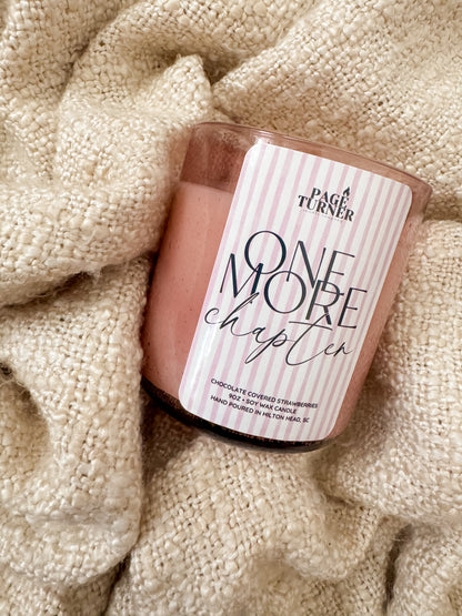One More Chapter Candle
