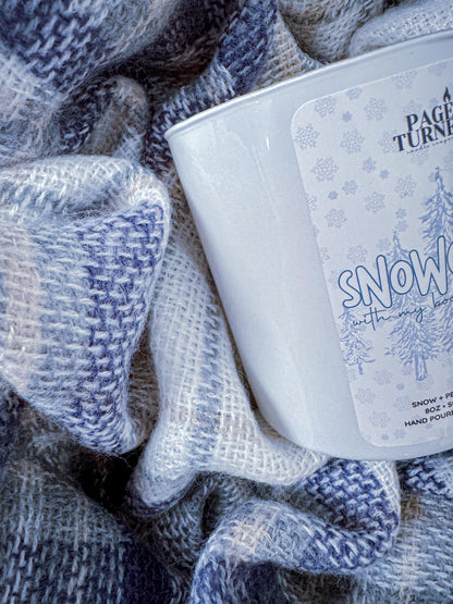 Snowed In With My Book Boyfriend, Snow Candle