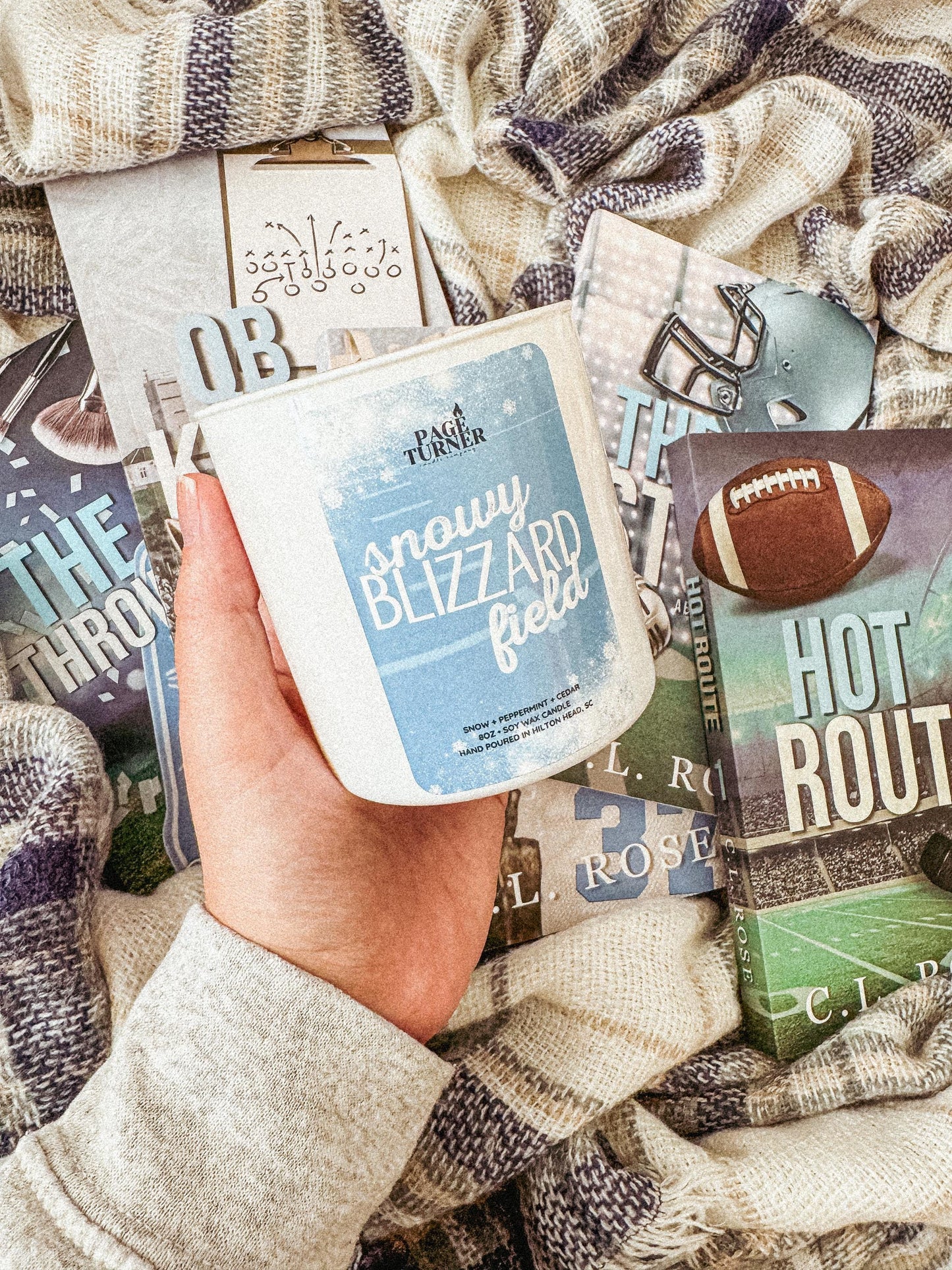 Snowy Blizzard Field, Author C.L. Rose Collab, Boston Blizzard Series
