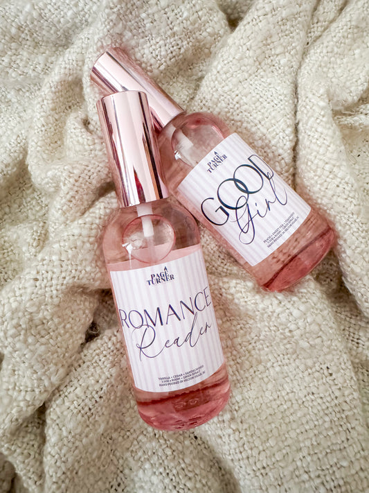 Romance Reader Inspired Room + Linen Spray