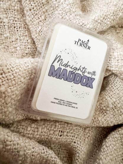 Midnights with Maddox, Renegades Candle Collab, Rock City Renegades Series by C.L. Rose