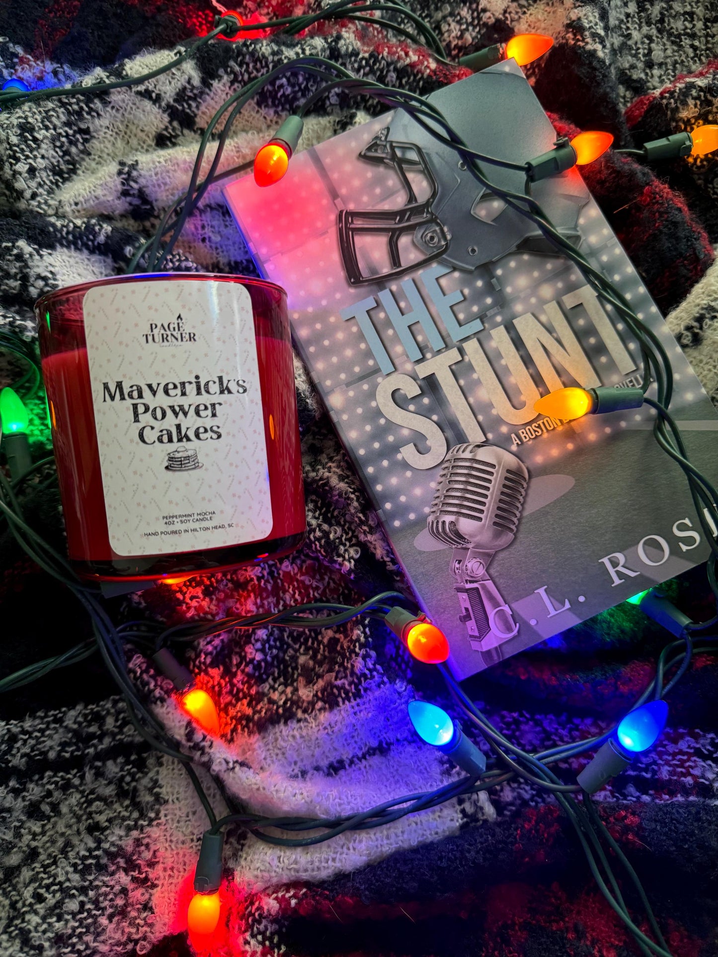 Maverick’s Power Cakes Candle Collab, Boston Blizzard Series by C.L. Rose